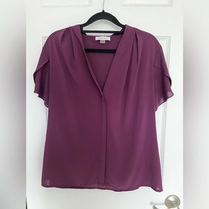 Purple Calvin Klein Blouse